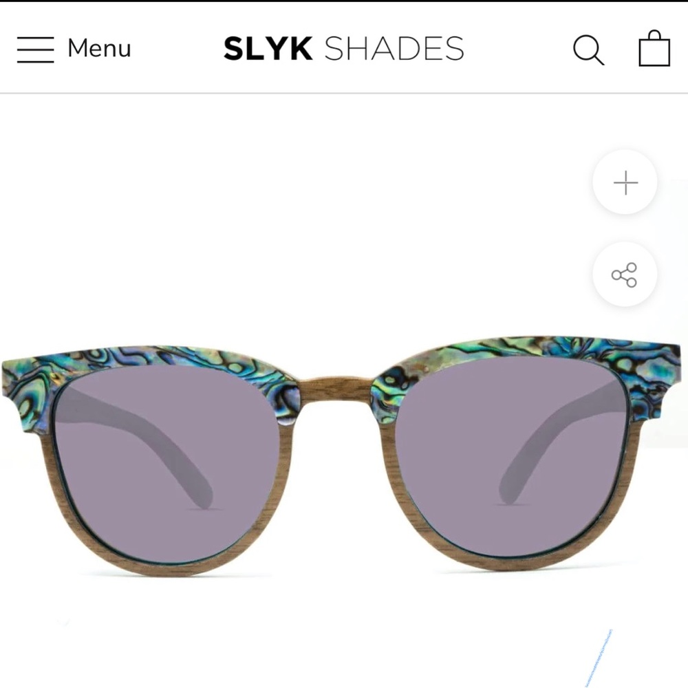 SYLK SHADES “Beachcomber” Walnut Violet